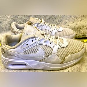 Nike Womens Air Max SC CW4554-101 Triple White Casual Shoes Sneakers Size 6.5